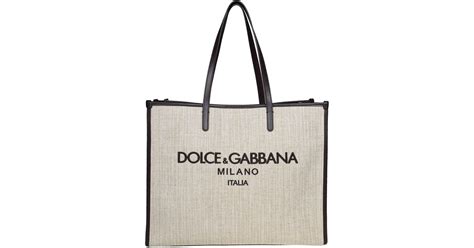 dolce gabbana canvas bag|dolce and gabbana shopping bag.